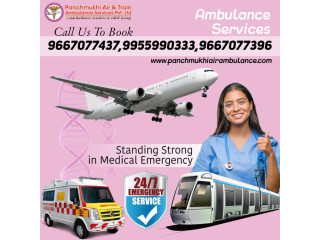 Pick Advanced Panchmukhi Air Ambulance Services in Mumbai with Amazing Medical Setup