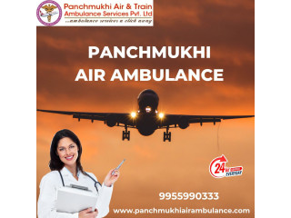 Obtain Panchmukhi Air Ambulance Services in Raipur with Hi-tech Medical Tools