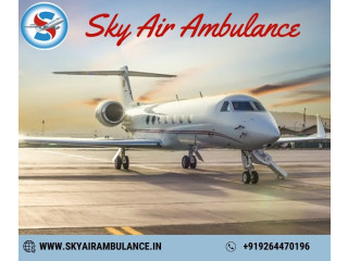 Get Sky Air Ambulance from Patna to Delhi with Specialist Medical Crew