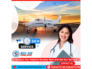 With Effective Medical Support Obtain Sky Air Ambulance from Patna