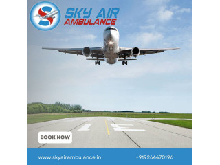 With Hi-tech Remedial Amenities Use Sky Air Ambulance in Patna