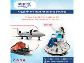 Book Angel Air Ambulance in Patna with Superior Medical Amenities