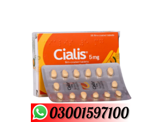 Cialis (tadalafil) 28 Tablets 5mg Tablets Price In Karachi	-03001597100