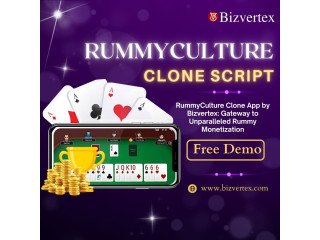 RummyCulture Clone App by Bizvertex: Gateway to Unparalleled Rummy Monetization