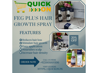 FEG Plus Hair Growth Spray Price In Pakistan | [***] 