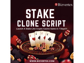 Next-Gen Crypto Casino Development with Stake Clone Script