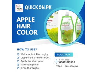 Apple Hair Color in Pakistan
